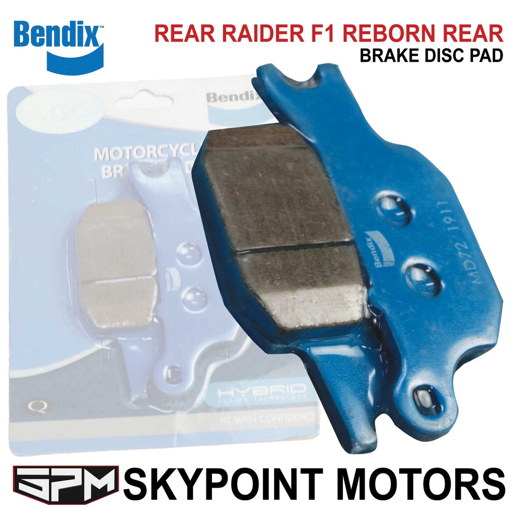 BENDIX BRAKE DISC PAID MD72 REAR RAIDER F1 REBORN REAR (9116-220 ...