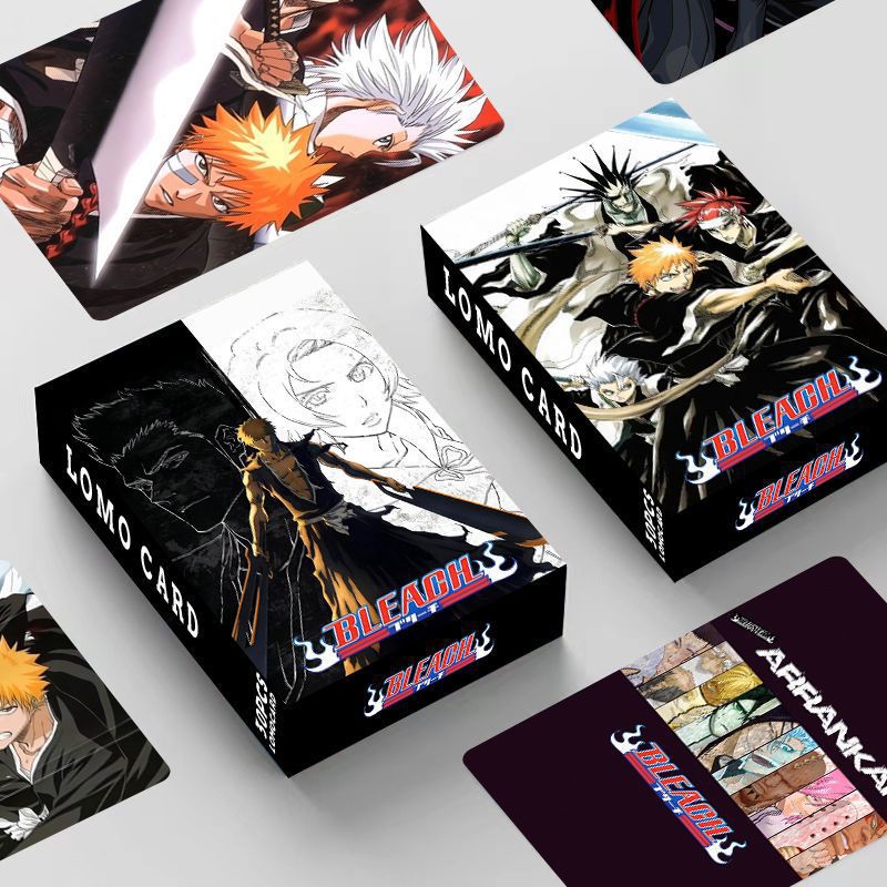 Anime BLEACH Photocard Doublesided Color Printing Lomo Card 30pcs/box Shopee Philippines