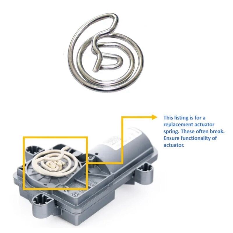 Electronic Exhaust Valve Actuator Spring For VW Golf R MK7 GTI Passat