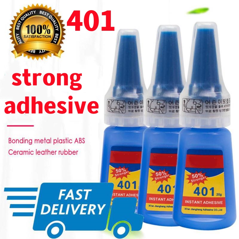 401 Glue Instant Fast Adhesive 20ML Bottle Stronger Super Glue Multi ...