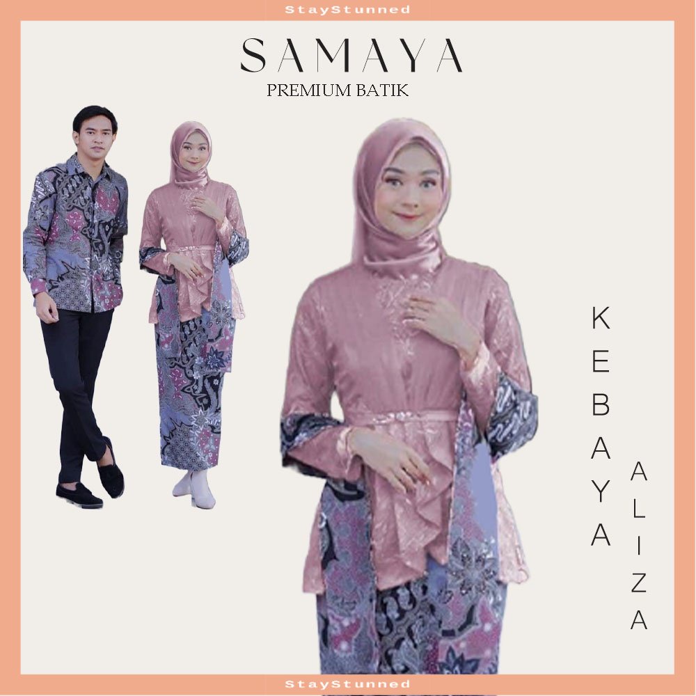 Current VIRAL!! Samaya PREMIUM - Modern Graduation Aliza Couple Kebaya ...