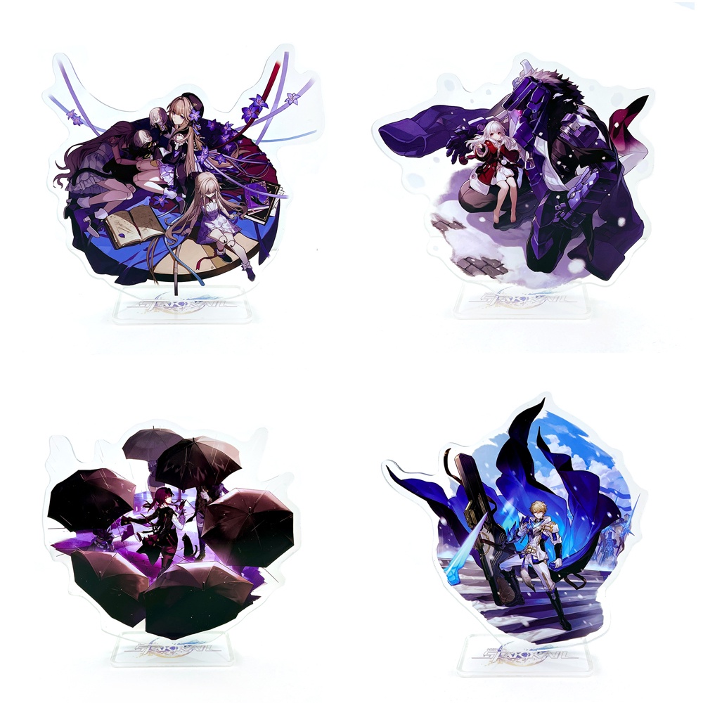 Honkai Star Rail characters Wanderer Herta Clara Kafka Gepard acrylic ...