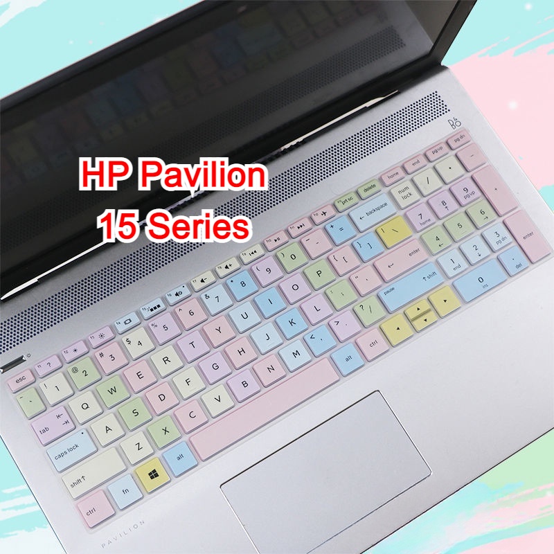 Keyboard Cover HP Pavilion 15 Series Silicone 15 Inch 15.6 Laptop ...
