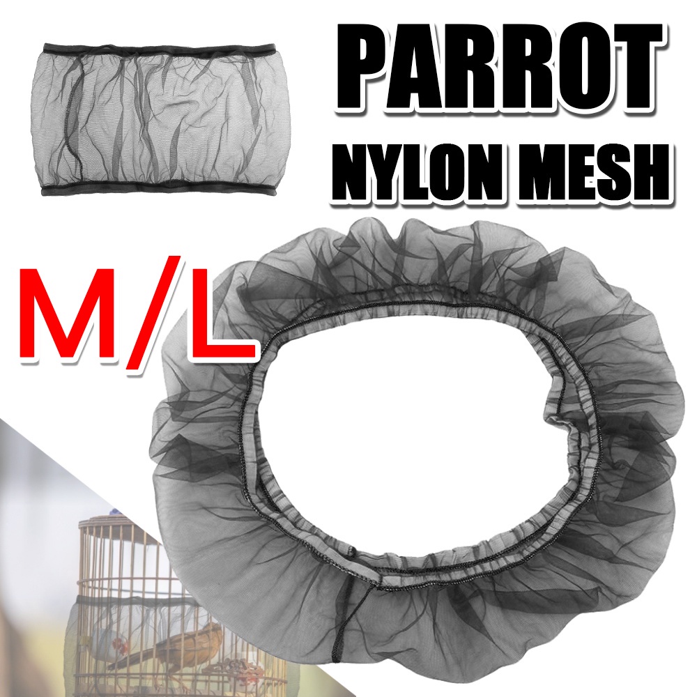 Curated visual reference: Fresh Look at Nylon Mesh Bird Cage Cover Parrot Cage Net Easy Cleaning