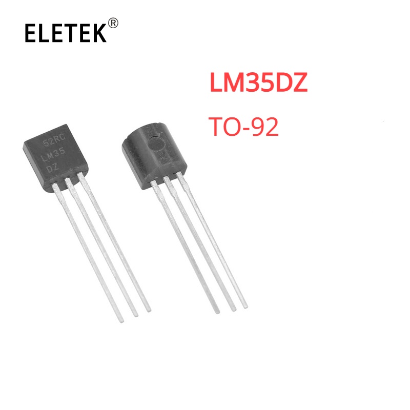 Original TO-92 LM35DZ LM35 Precision Centigrade Temperature Sensor ...