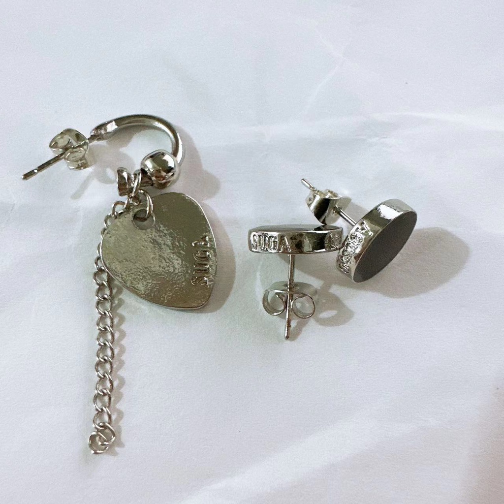 Kpop Bangtan Boys Suga Agust D Tour 'D-Day' Earring Set Guitar