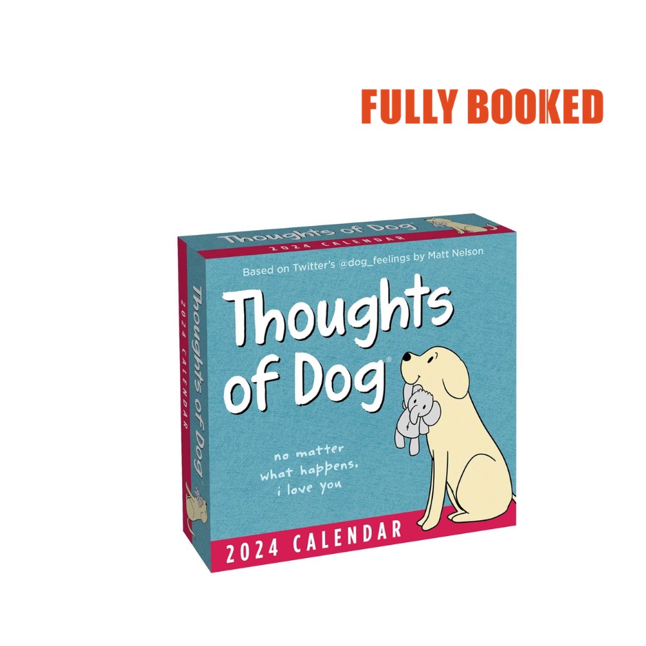 Thoughts of Dog 2024 DaytoDay Calendar Shopee Philippines