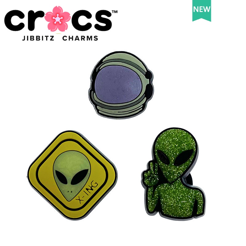 Jibbitz Crocs Shoe Buckle Hole Shoe Accessories Astronaut Alien 2023