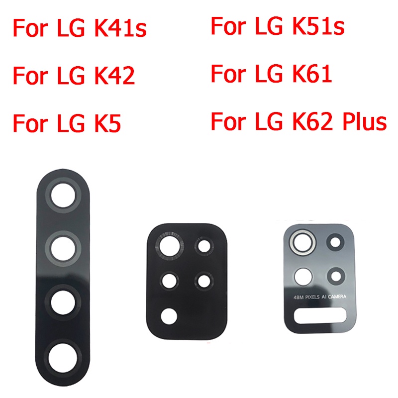 New Camera Glass Lens Back Rear Camera Glass Lens with Glue For LG K41S ...