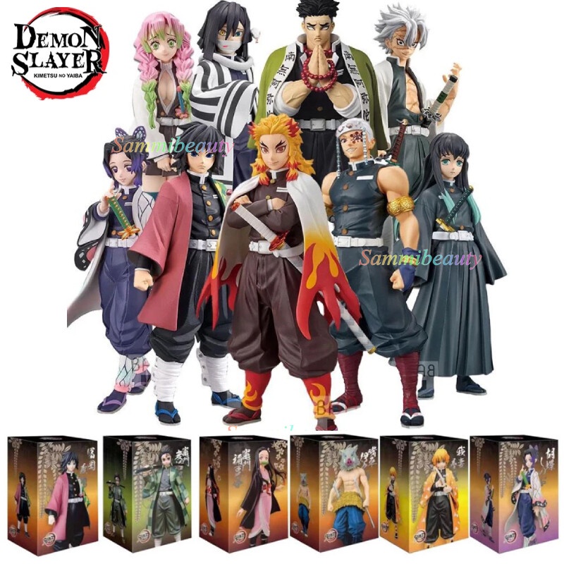 Demon Slayer Action Figure Kimetsu No Yaiba Action Figure Tanjiro Nezuko  Adult Children Collectible Items Japan PVC Anime Toys Gift | Shopee  Philippines