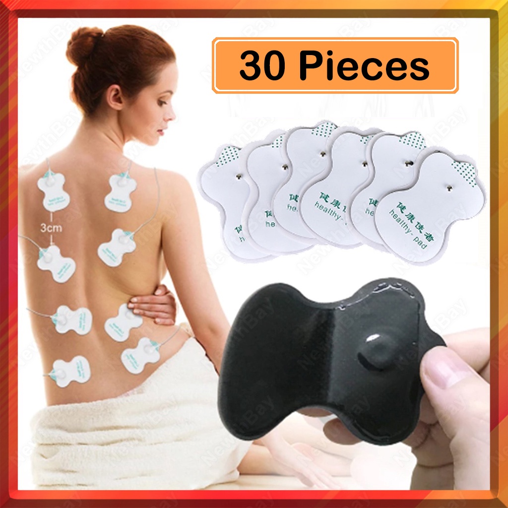 30Pieces Electrode Patch Pads for Digital Therapy Machine Non ...