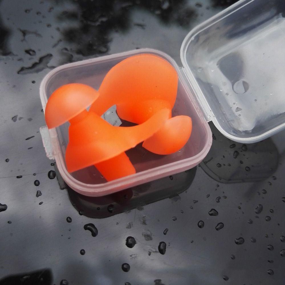 [COD] Ear Plugs Waterproof Diving Surf Classic Shower Ear Plugs