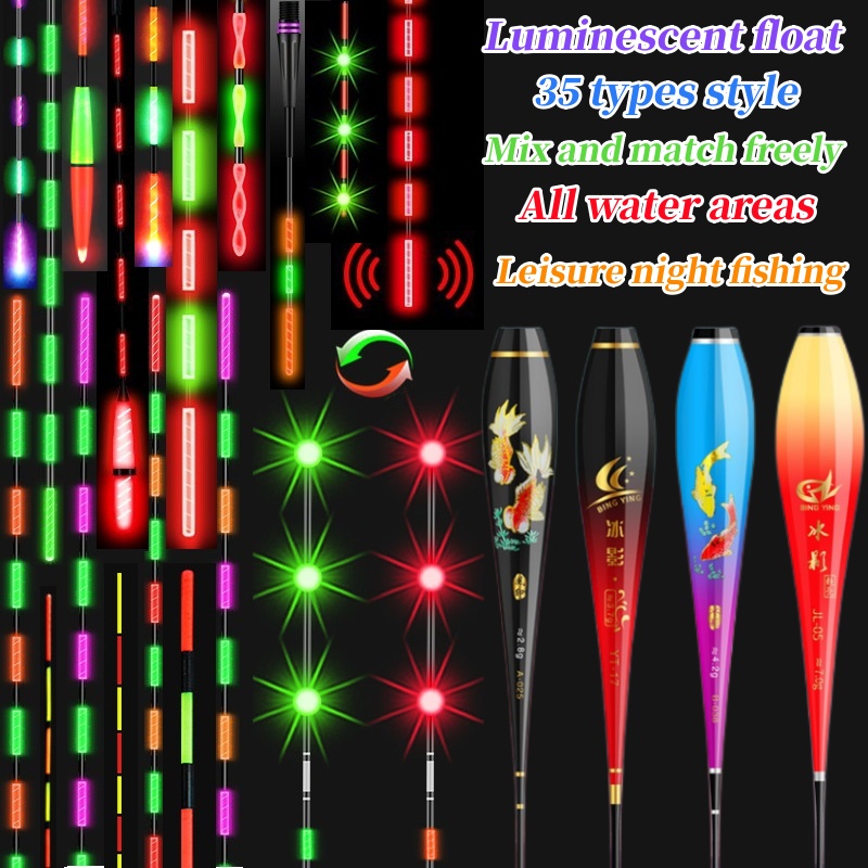 【Casually paired】Nano Electronics fishing float Discoloration of bite ...