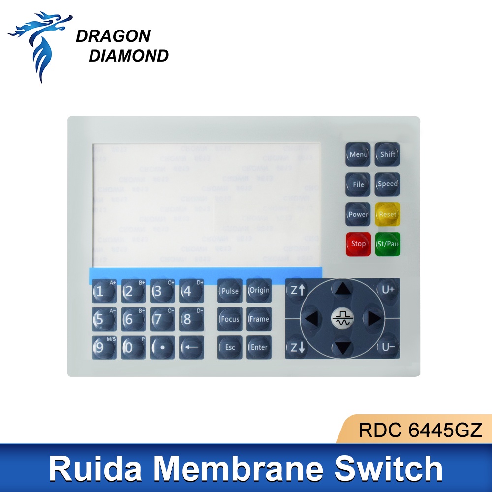 Dragon Diamond Ruida Membrane Switch For Laser Engraver RDC6332G ...
