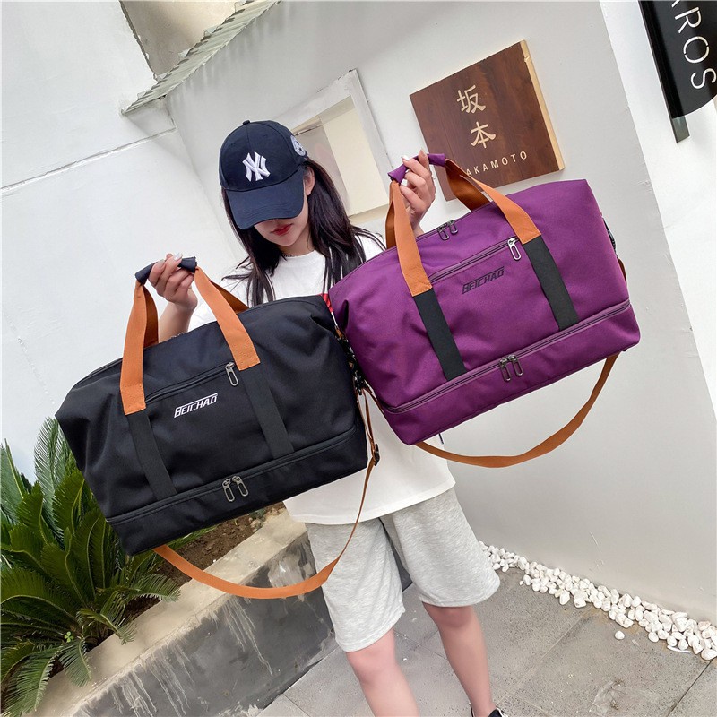 YoYo 2833 Travel Bag Women Men Korean Large Capacity Duffle Gym Sports