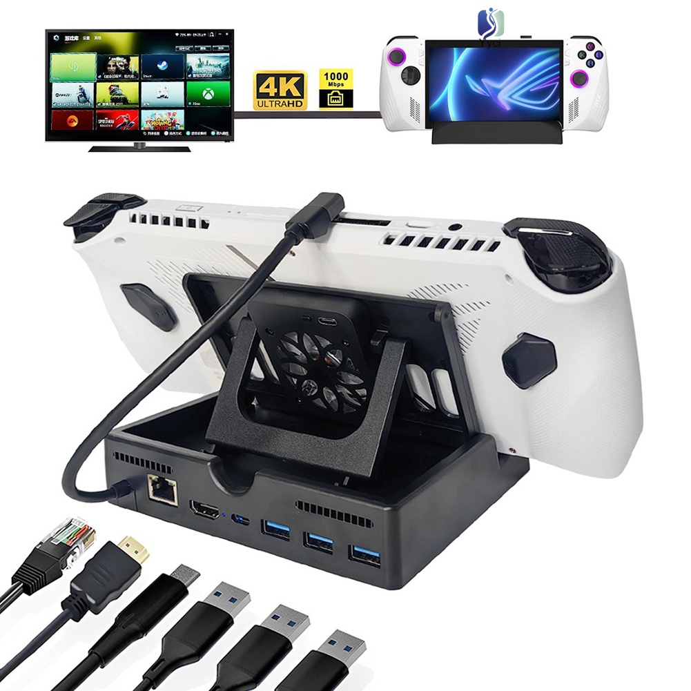 4 In 1/6 In 1 Rog Allys Base Expansion Dock Multi Port USB Flashing ...