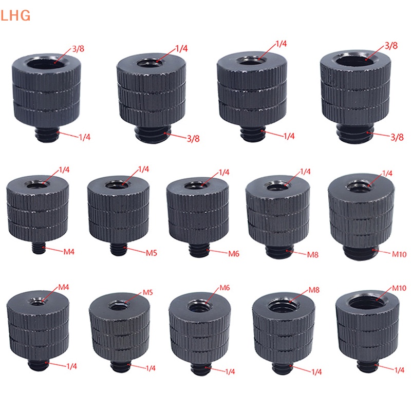 [LHG] 1/4 to M4 M5 M6 M8 M10 Conversion Screw 3/8" Male to Female