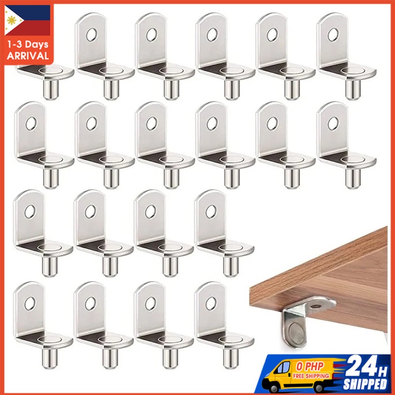 Shelf Support Pegs Pin Partition Plate Fixed Clips for Cupboard