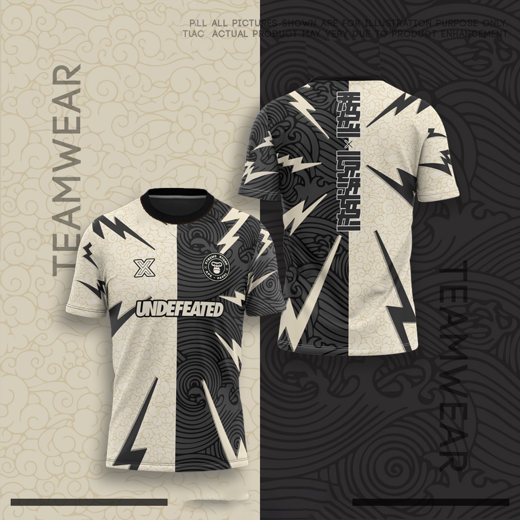 Baju Raya 2023 READY STOCK Jersey Collar Retro Undefeated x Xtreme ...