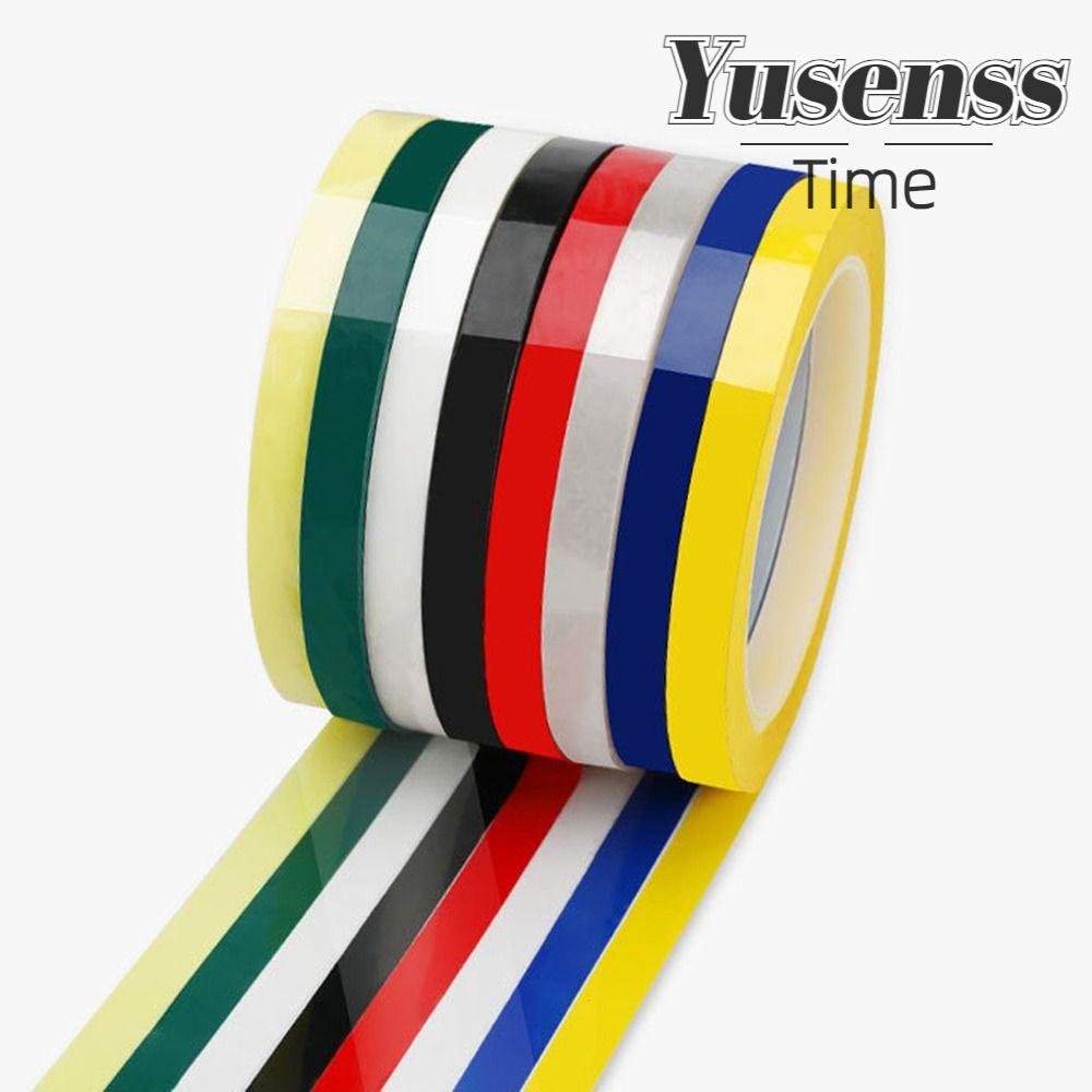 YUSENSS Whiteboard Art Tape, 6MM X 66M PET Artist Tape, Multicolored