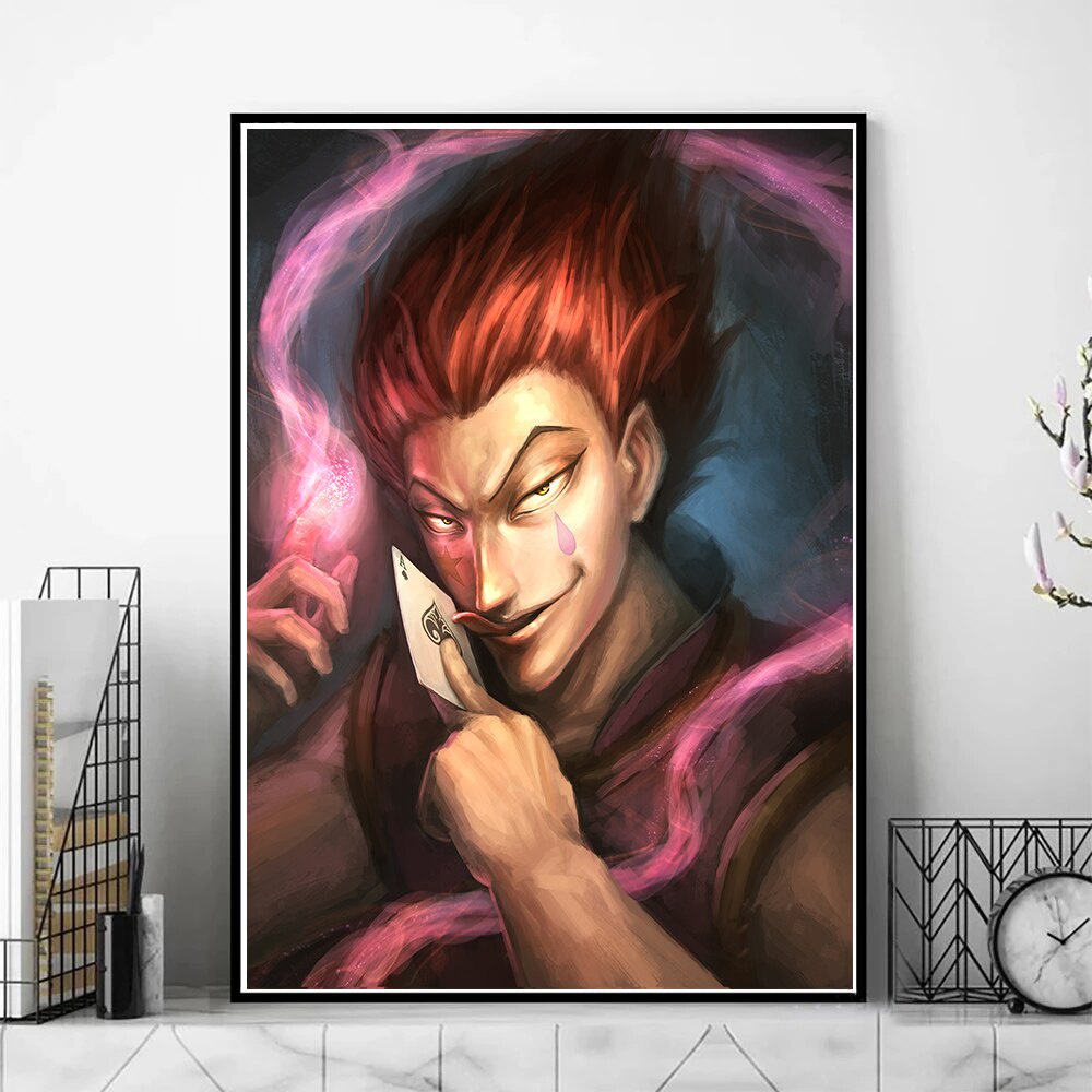 Japan Hunter X Hunter Hisoka Morow Anime Poster Prints Wall Art Decor ...