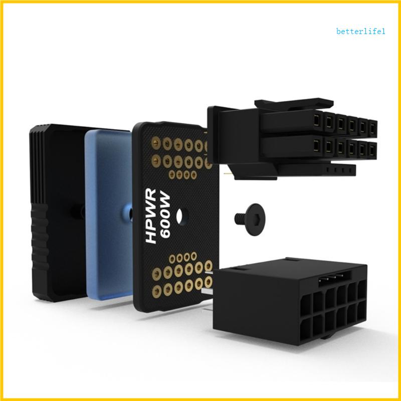 BTM Black 16 Pin 16P ATX3 0 Graphics Card Power Adapter 12+4Pin Male To ...