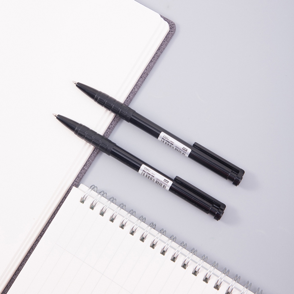 Deli Ballpoint Ballpen 12Pcs/Box 0.7mm Gel Pen Ink Signing Pen ...