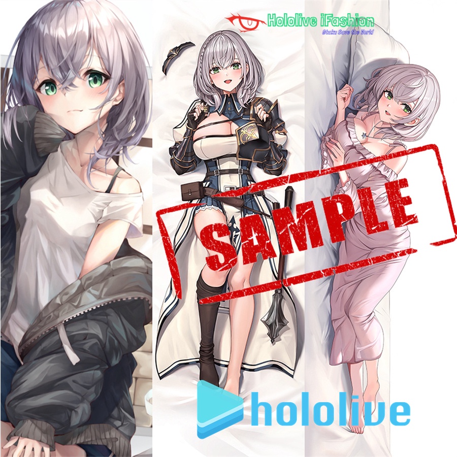 Shirogane Noel Hololive Vtuber Dakimakura Case Human Size Pillowcase Body Pillow Case Double Side Printing Cute Girl Human Sized Body Cushion Case Cover Shopee Philippines