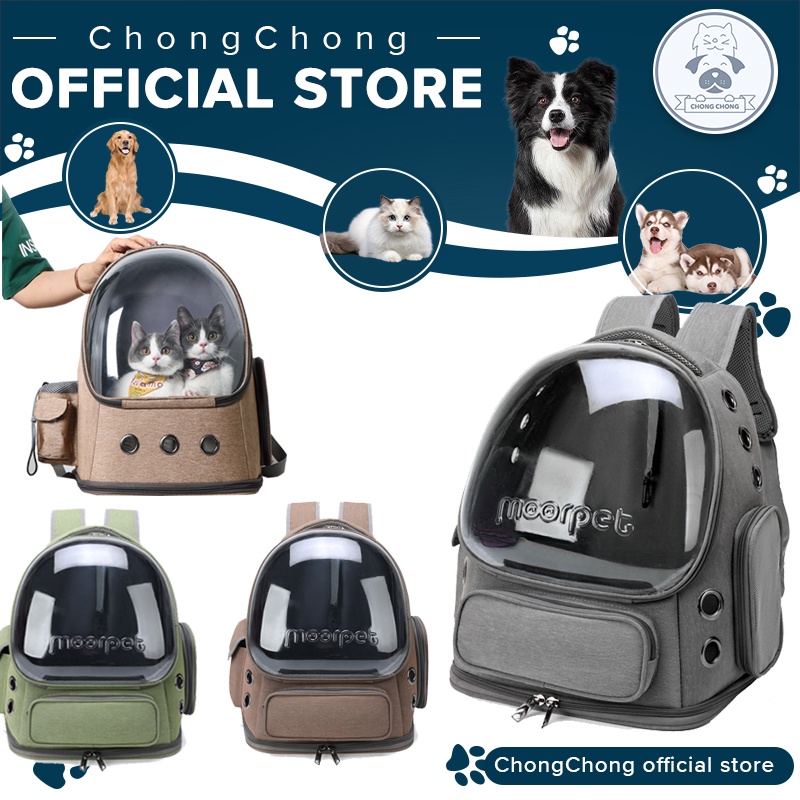 【Essential For Going Out】Cat Bag Carrier Dog Bag Carrier Breathable Pet