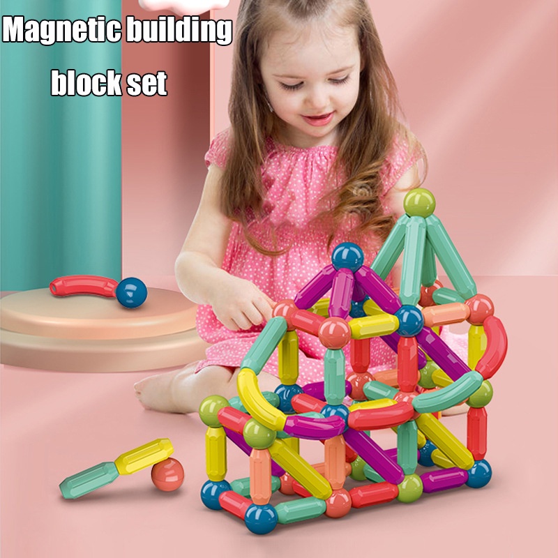 Hundred Variable Rod Large Particles Building Block