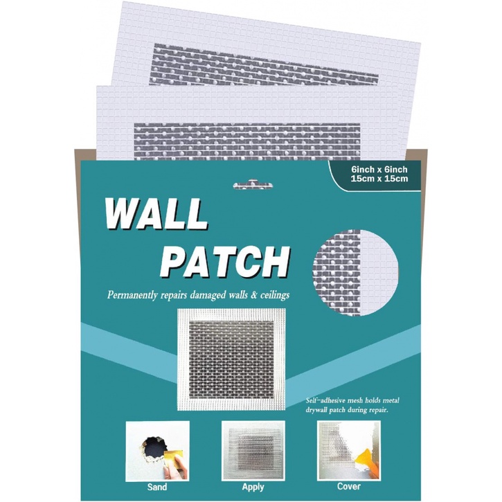 Drywall Patch Repair Kit, Wall Hole Patch Repair for Drywall with 4/6/8 ...