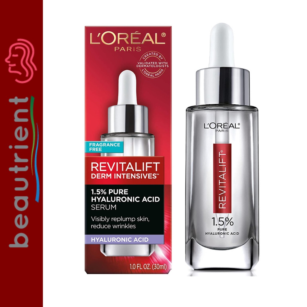 Loreal Paris Revitalift Pure Hyaluronic Acid Serum For Face 30ml Shopee Philippines 2385