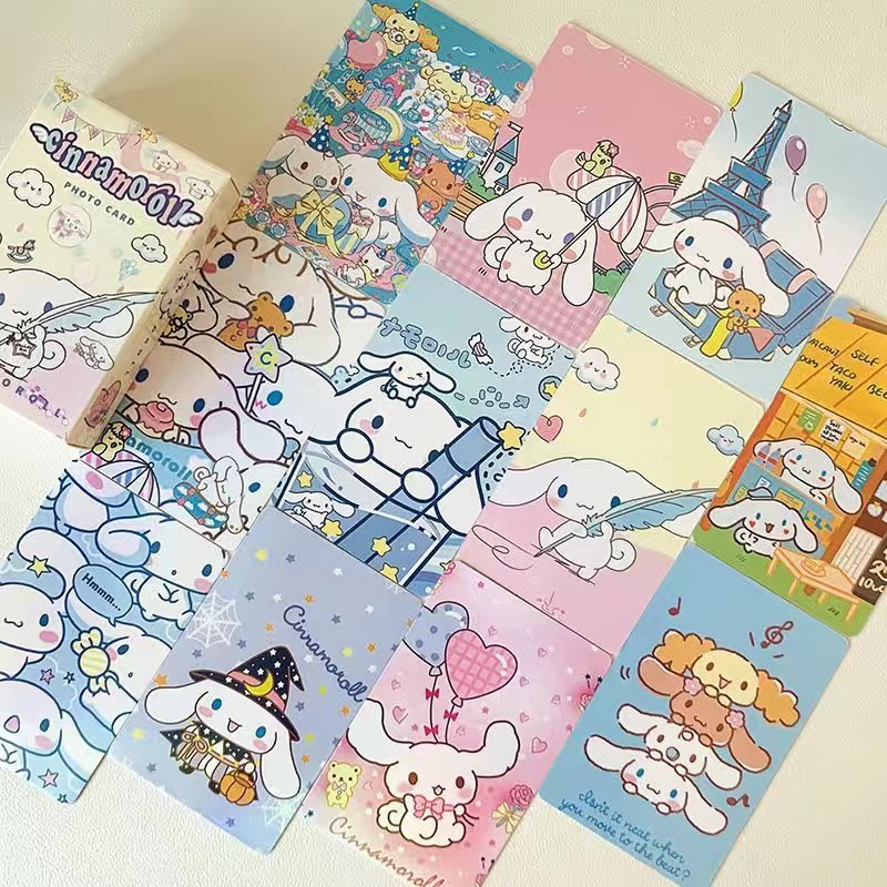 50Pcs/Box Loop laser small card Sanrio Peripheral high-definition ...