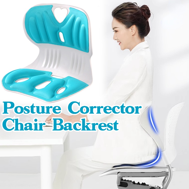 【COD】Curbling Chair Posture Corrector Chair Lumbar Support Office Study