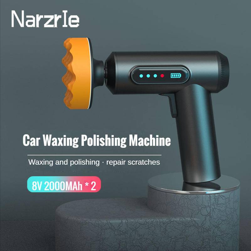 Cordless Car Polisher 2000rpm Wireless Car Polishing Machine Electric ...
