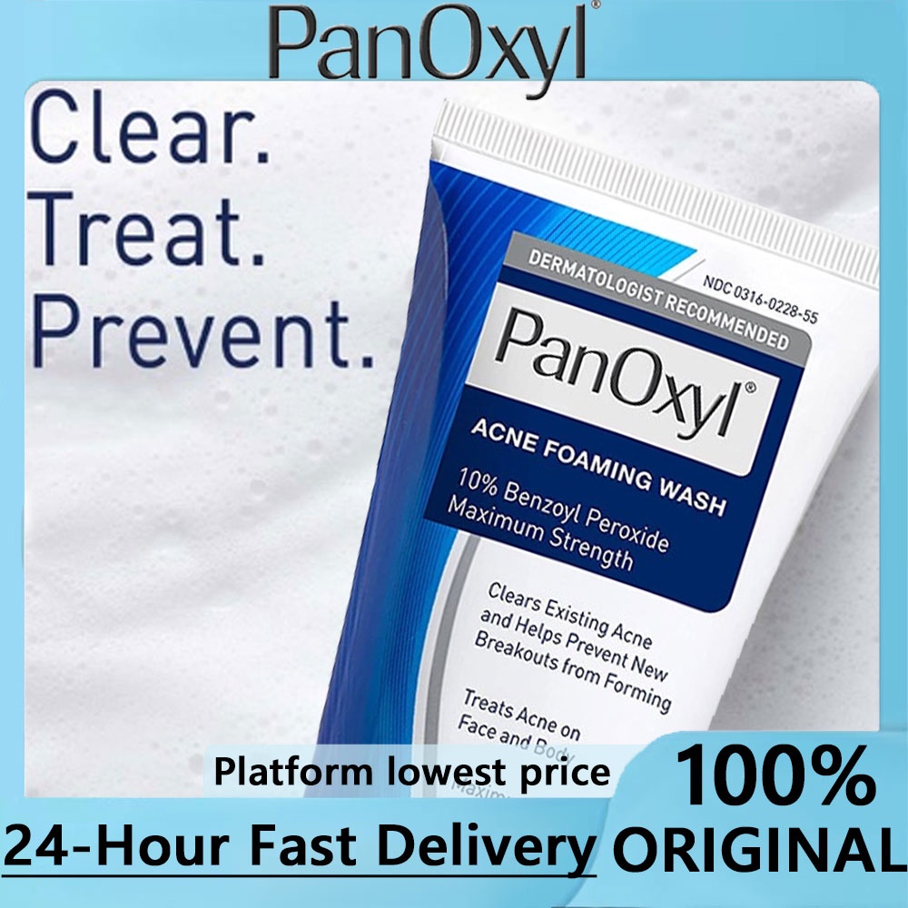 PanOxyl acne foaming wash 10 Benzoyl PeroxideMaximum Strength Face