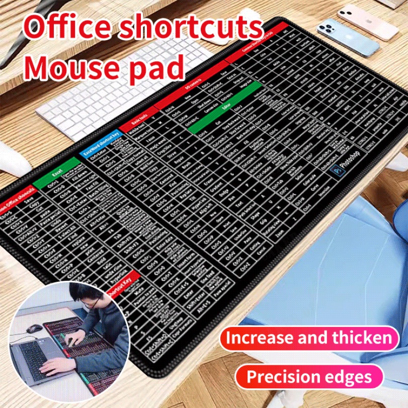 Mouse Pad Mousepad Shortcut Key Shortcut key mouse Pad desk pad
