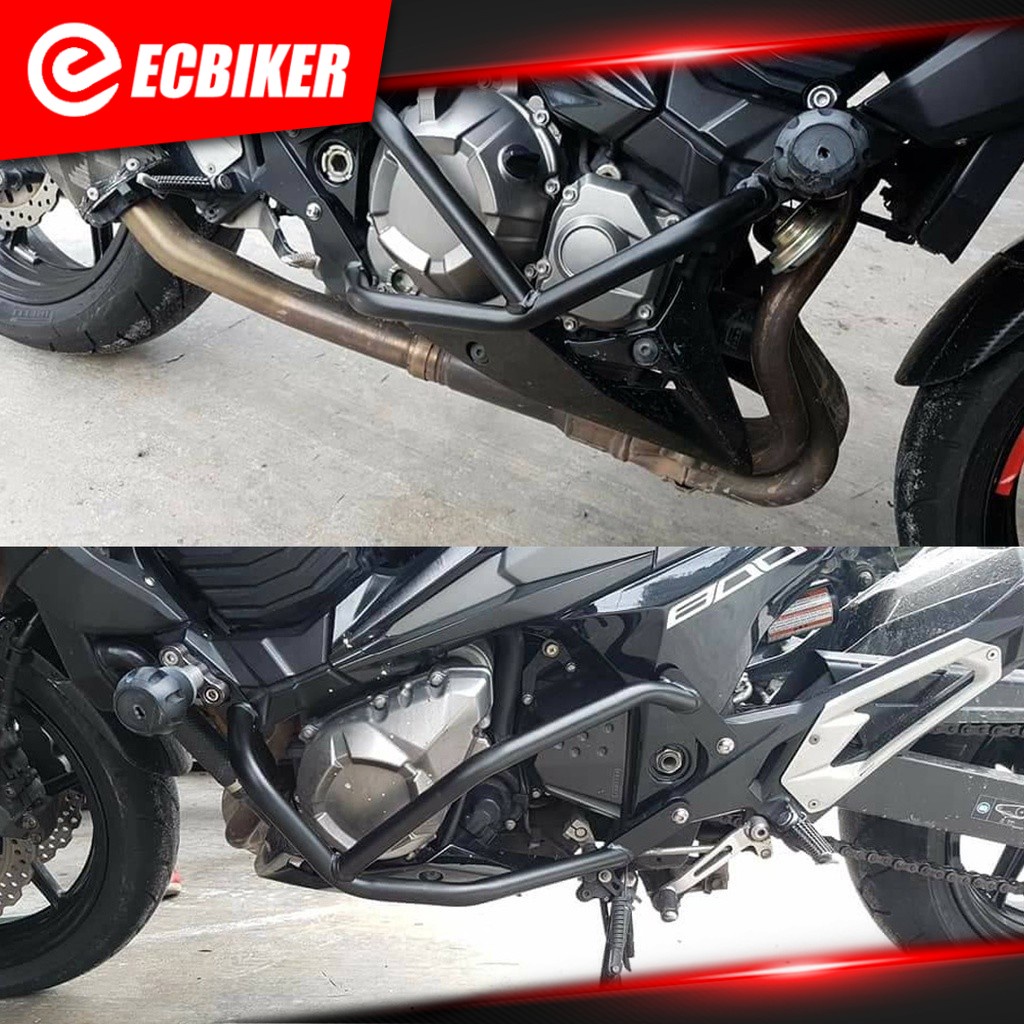Kawasaki Z800 Engine Crash Bar (Black) Shopee Philippines