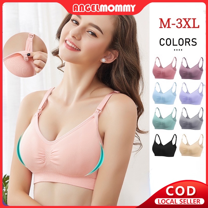 Nursing Bra Comfortable Maternity Breathable Bra Breastfeeding Wear
