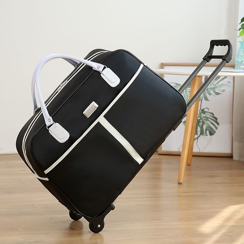 Trolley Bag Business Travel Fashion Duffle Bag Rolling Duffle Bag ...