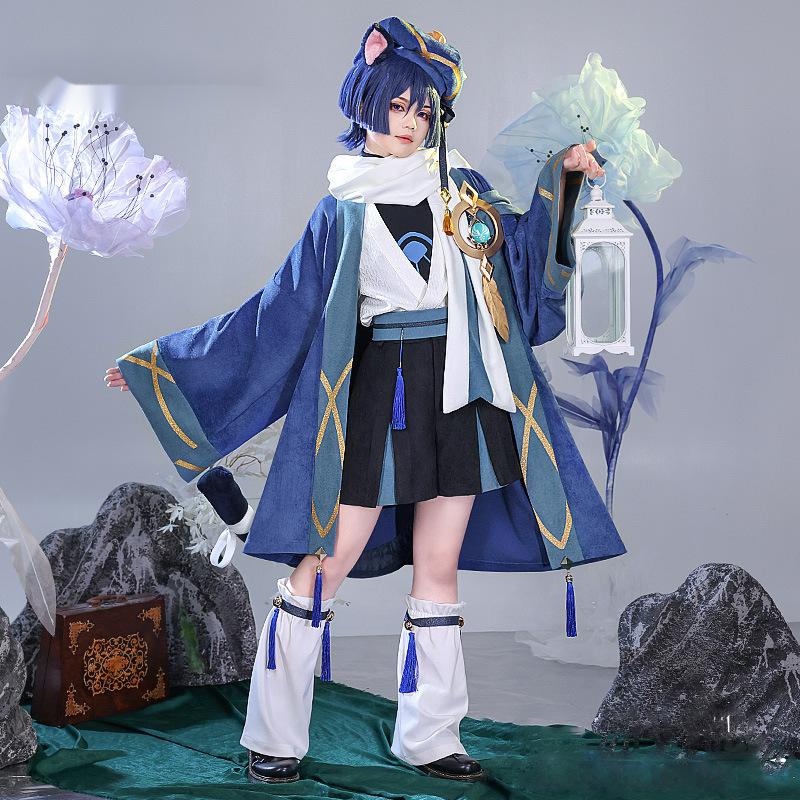 Genshin Impact Cosplay Costume Wanderer Scaramouche Baby Derivative Costume Women Cat Girl Cosplay Set Shopee Philippines