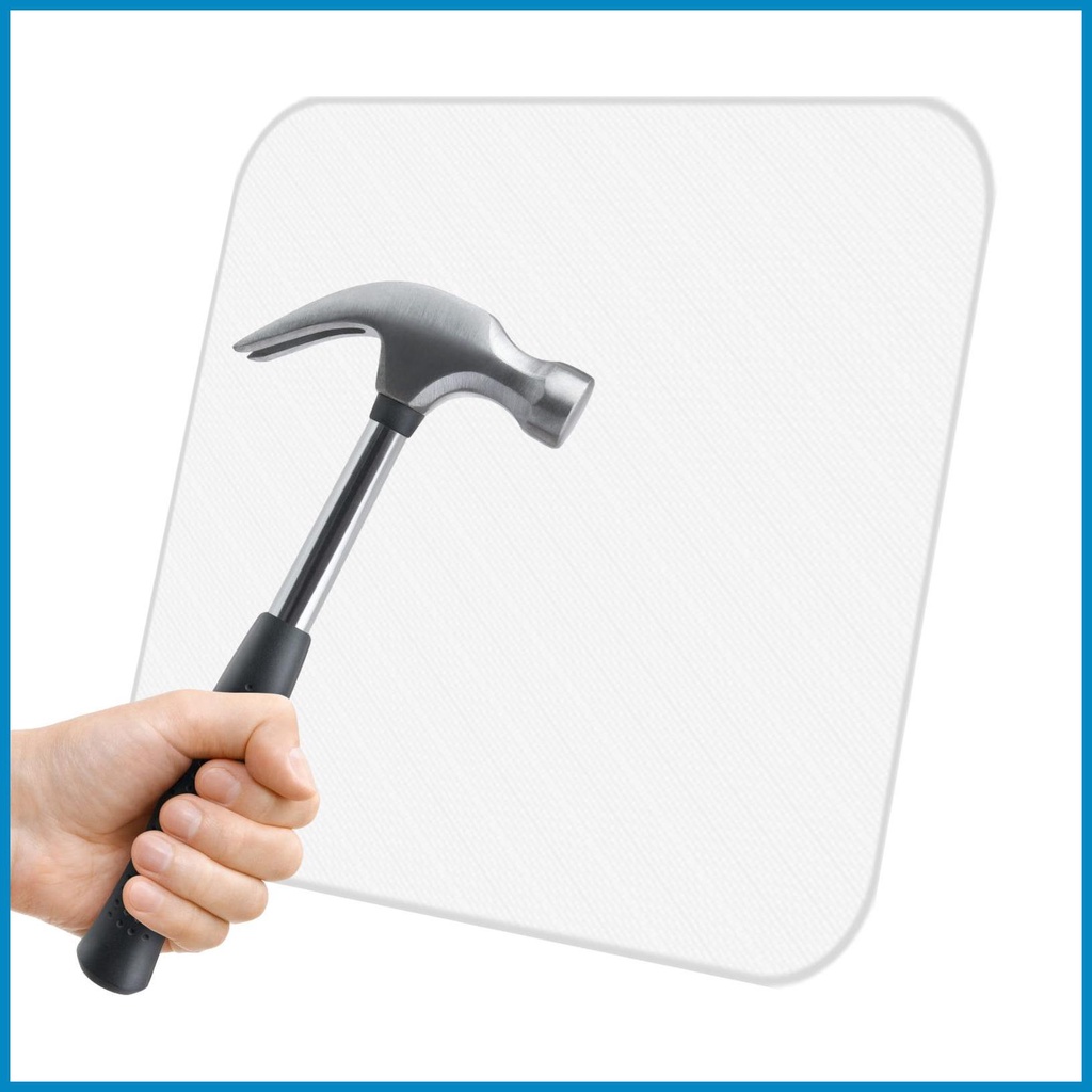 Tempered Glass Mouse Pad Game Mouse Pad Clear Mice Mat Waterproof Desk