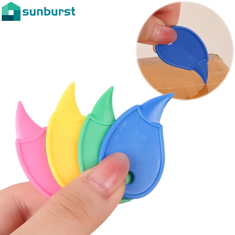 Mini Express Box Safety Paper Cutter / Portable Colorful Plastic Box ...