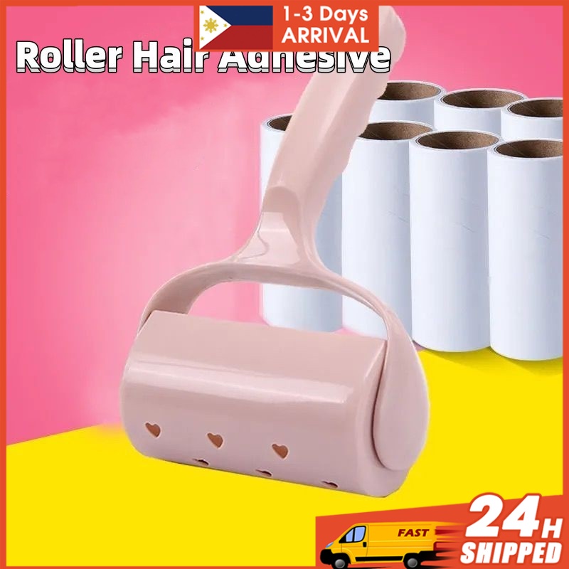 Washable Brush Fluff Cleaner Sticky Picker Lint Roller Carpet Dust Pet ...