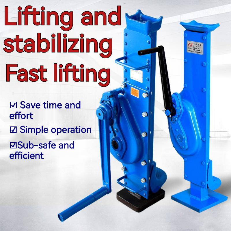 5T10T15T manual cross top jack Mechanical rack screw track lifting ...