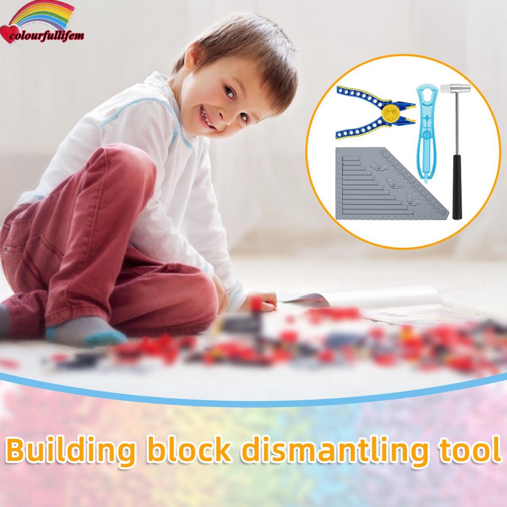 Building Block Tool Kit Include Brick Separator Multi-Use Hammer ...