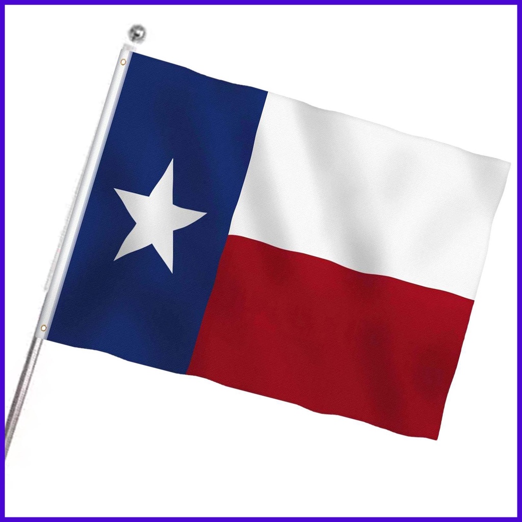 Texas Flag Polyester Republic of Texas Flags Banners 3x5 Ft Heavy Duty ...