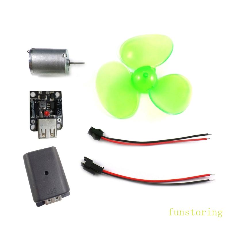 FUN Mini Wind Power Generators Kit Micro-Wind Turbine Power Generators ...