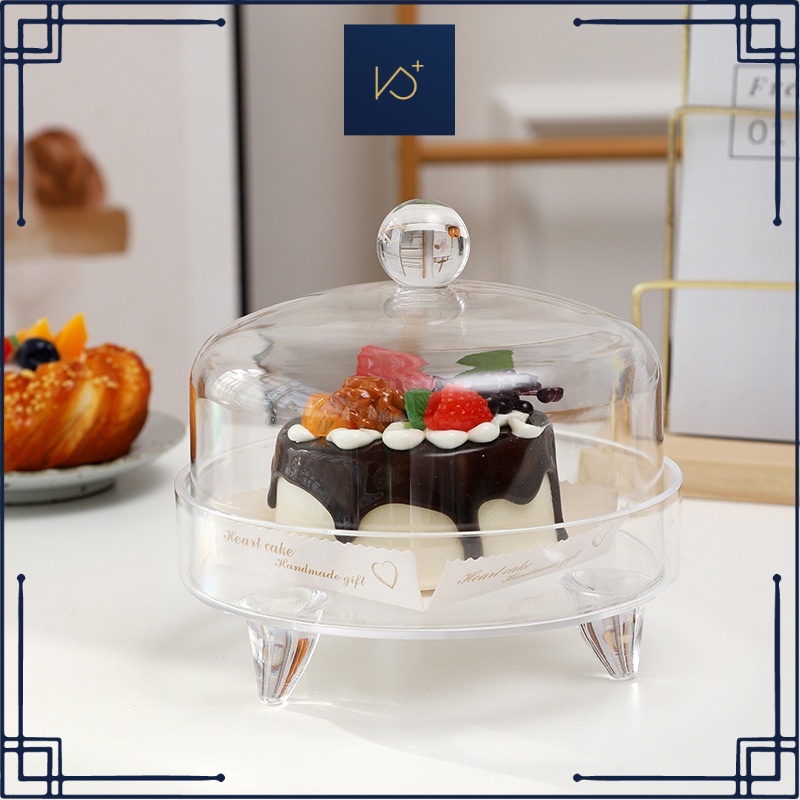 Acrylic cake stand with lid online
