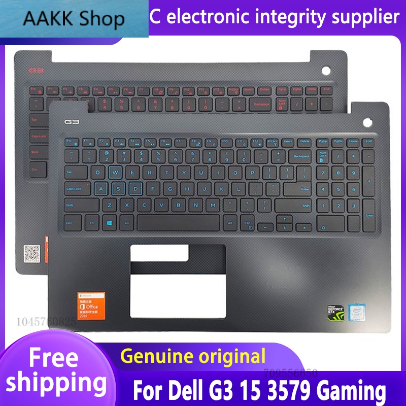 Original New US Keyboard for Dell Gaming G3 15 3579 Laptop Palmrest ...